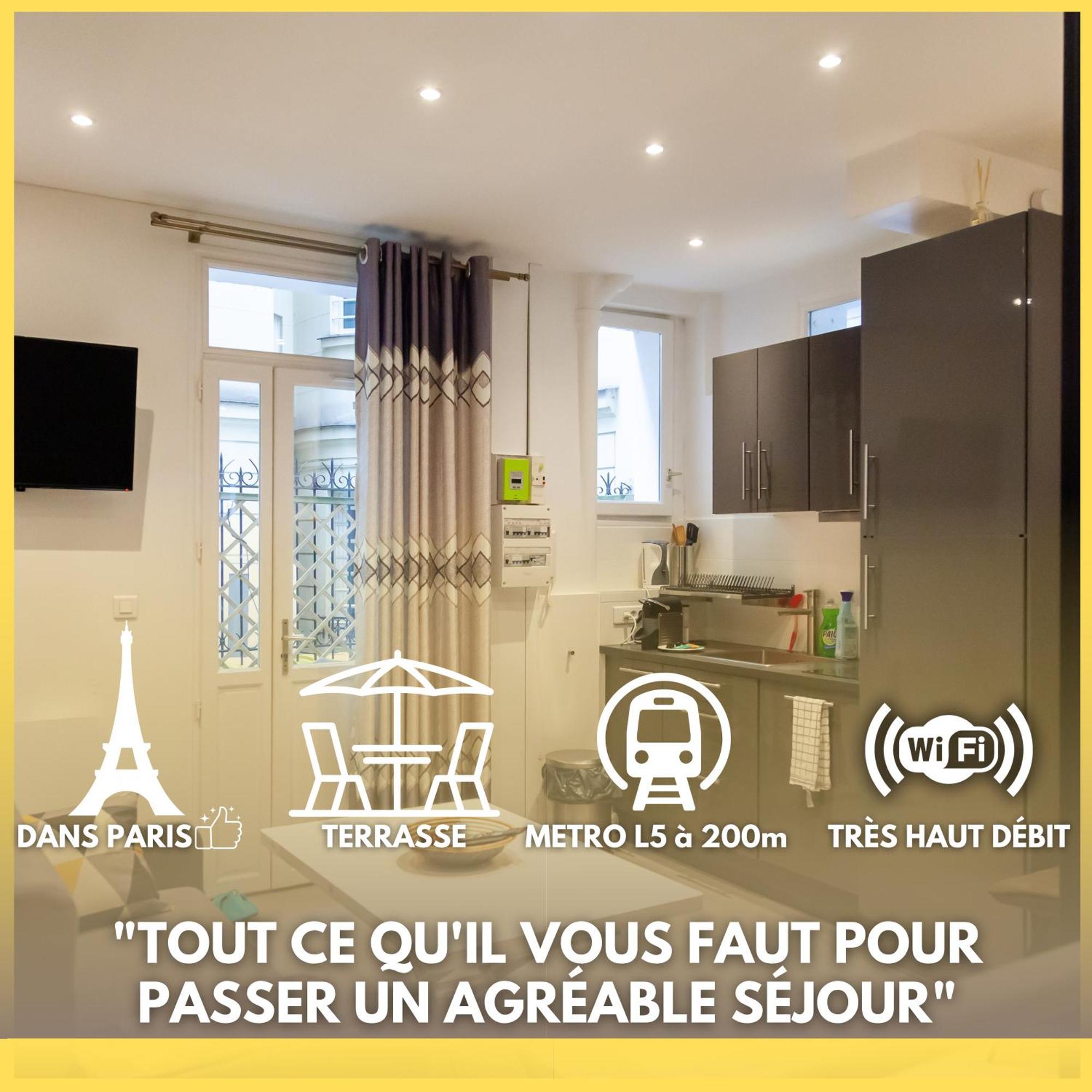 Petit Bijou Dans Le Centre De Paris Lejlighed Eksteriør billede